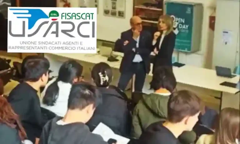 Agente di Commercio - Non è stata la solita lezione frontale, di quelle che si dimenticano al suono della campanella. Presso l’Aula Conferenze dell’I.S.S. “Peano-Rosa” di Nereto, si è respirata l’aria densa e vibrante del mondo reale. Il ciclo di incontri “Agenti di Commercio 4.0”