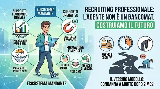 L'agenzia di commercio vive una crisi generazionale con un saldo negativo di 4.000 unità. Scopri i motivi del crollo e soluzioni per futuro.