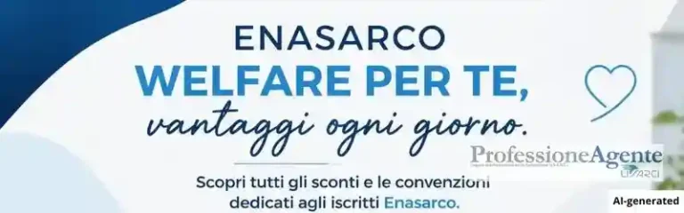 convenzioni Enasarco iscritti Sette convenzioni attive sul Portale Welfare Enasarco: sconti su auto, terme, fitness, alimentazione e scuole.